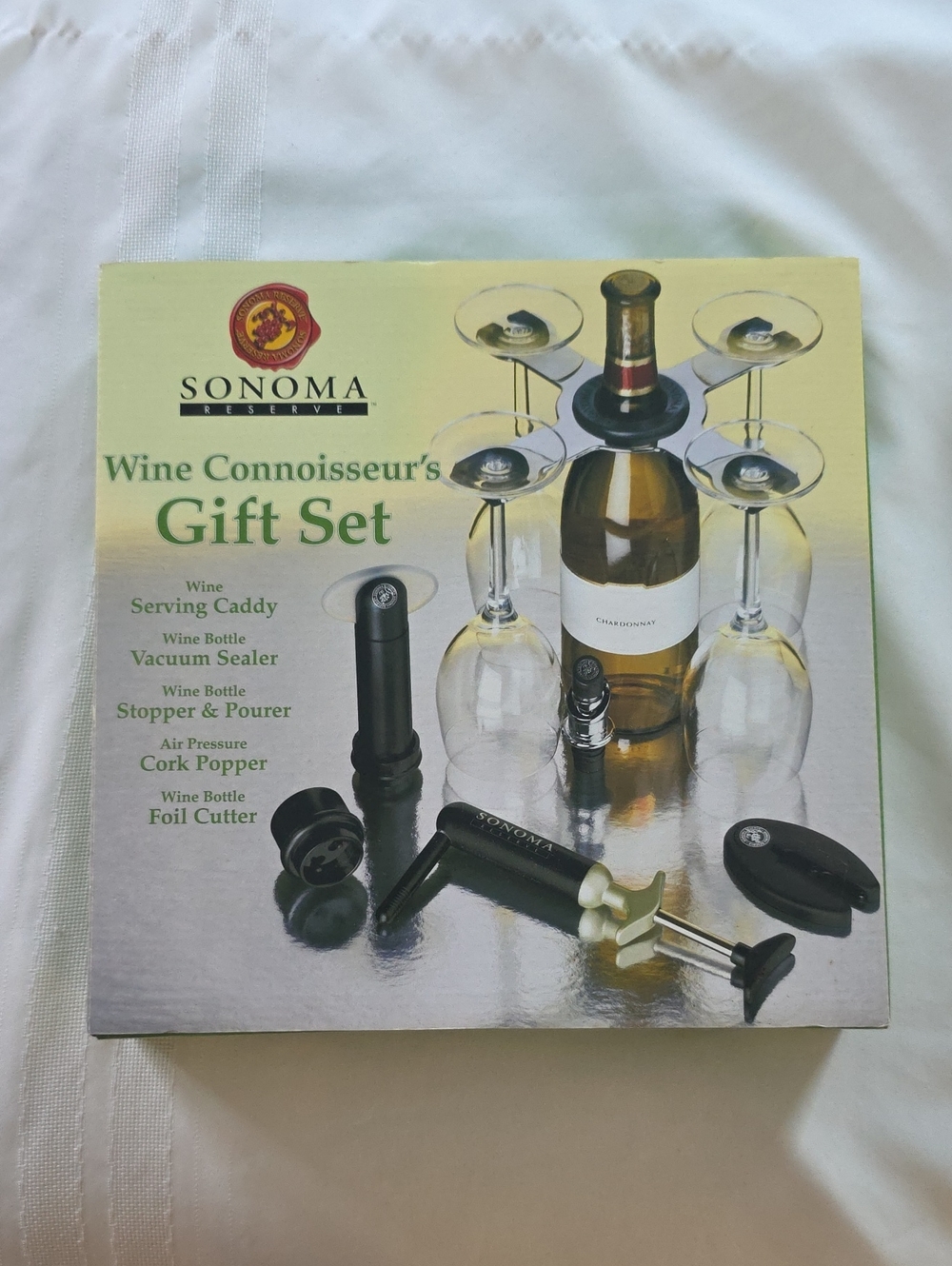 Wine Connoisseur Gift Set New In Box Multipule Pieces